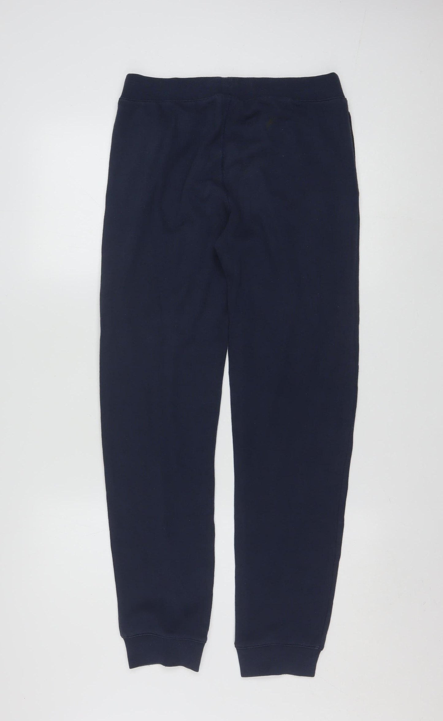 Champion Boys Blue Fleece Jogger Trousers XL 14 Years Elastic Waist
