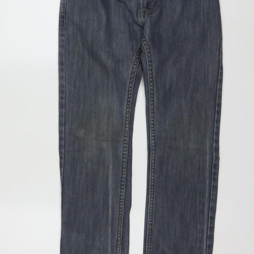 Levi's 511 Women's Blue Skinny Jeans Size 14 Regular Cotton Blend