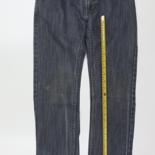 Levi's 511 Women's Blue Skinny Jeans Size 14 Regular Cotton Blend