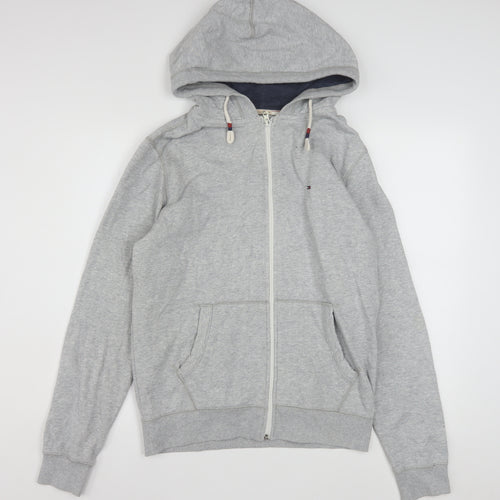 Hilfiger Denim Men's Grey Full Zip Hoodie Size S