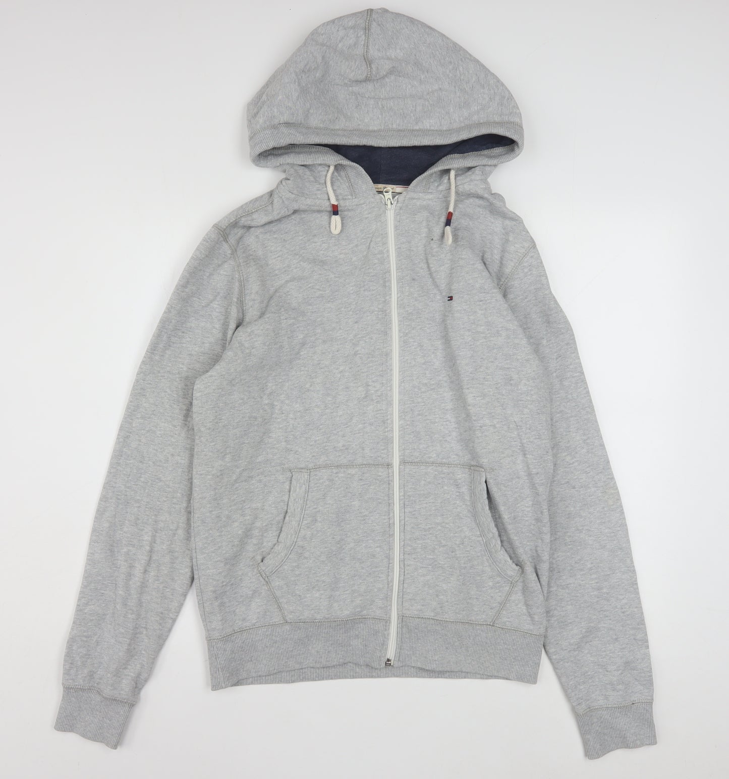 Hilfiger Denim Men's Grey Full Zip Hoodie Size S