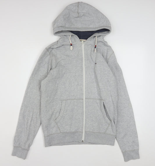 Hilfiger Denim Men's Grey Full Zip Hoodie Size S