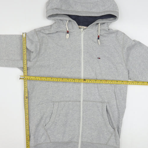 Hilfiger Denim Men's Grey Full Zip Hoodie Size S
