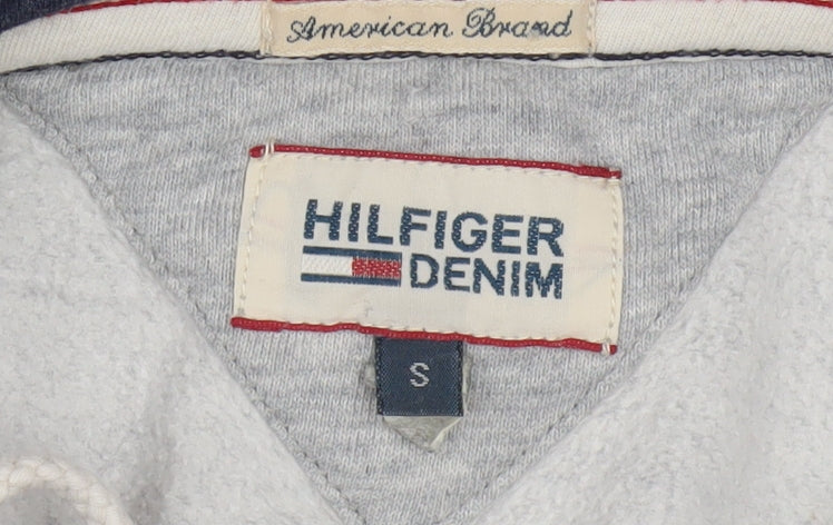 Hilfiger Denim Men's Grey Full Zip Hoodie Size S