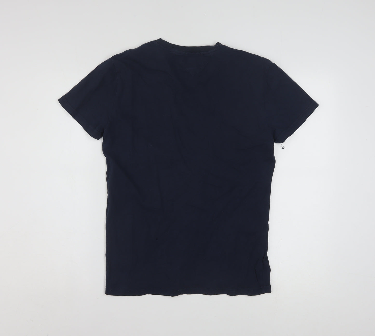 Tommy Jeans Men's Navy XS Regular Fit Graphic Cotton T-Shirt