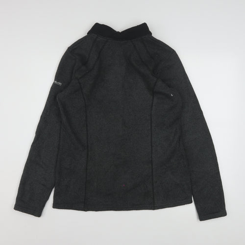 Columbia Women's Grey Fleece Full Zip Jacket Size M Outdoor Wear