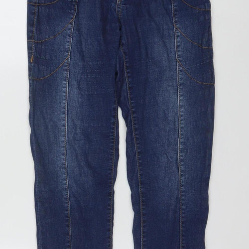 True Religion Women’s Blue Mid Rise Skinny Jeans Size 27 Slim Fit Denim