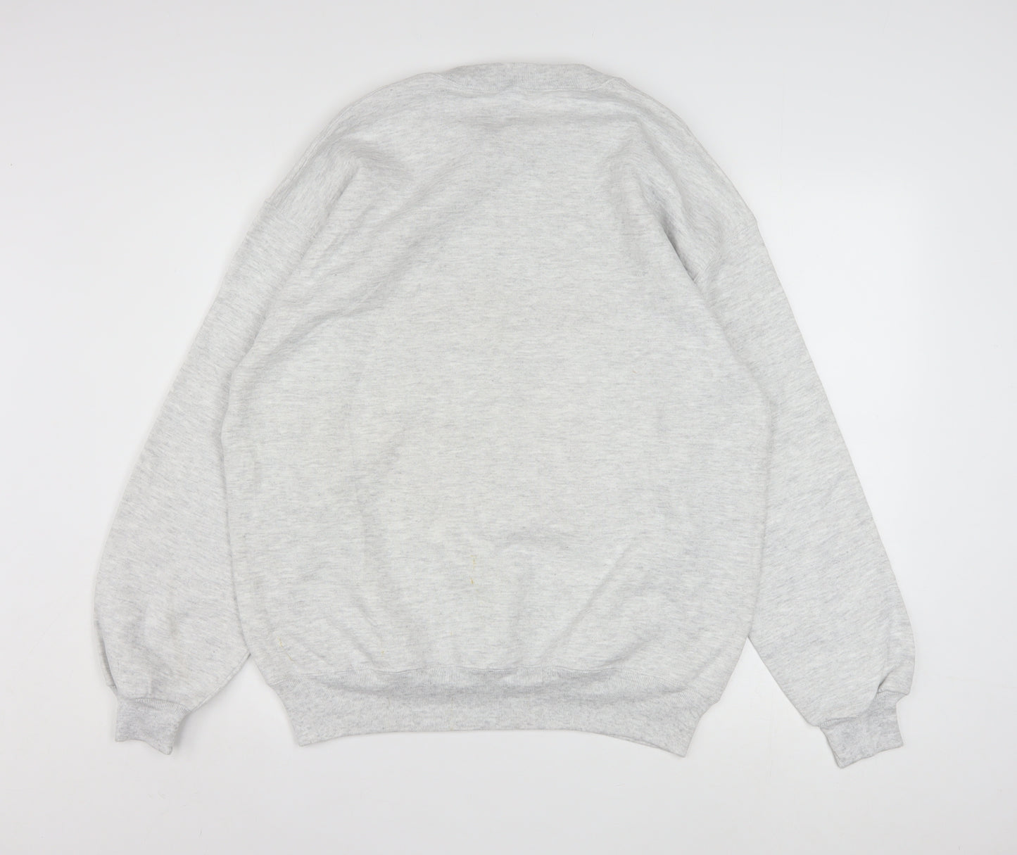 Jerzees Womens Grey USD Nursing Graphic Pullover Sweatshirt L