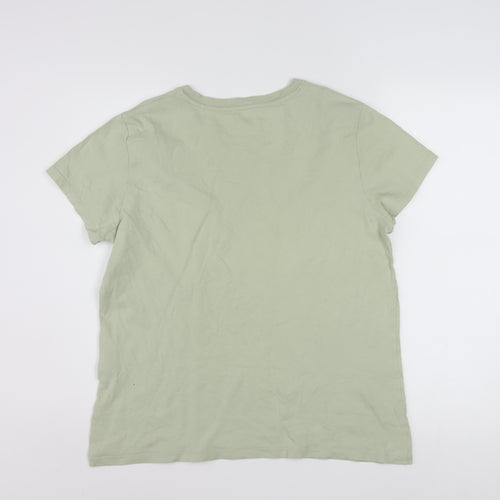 Levi's Men's Green Logo Graphic Cotton T-Shirt Size L