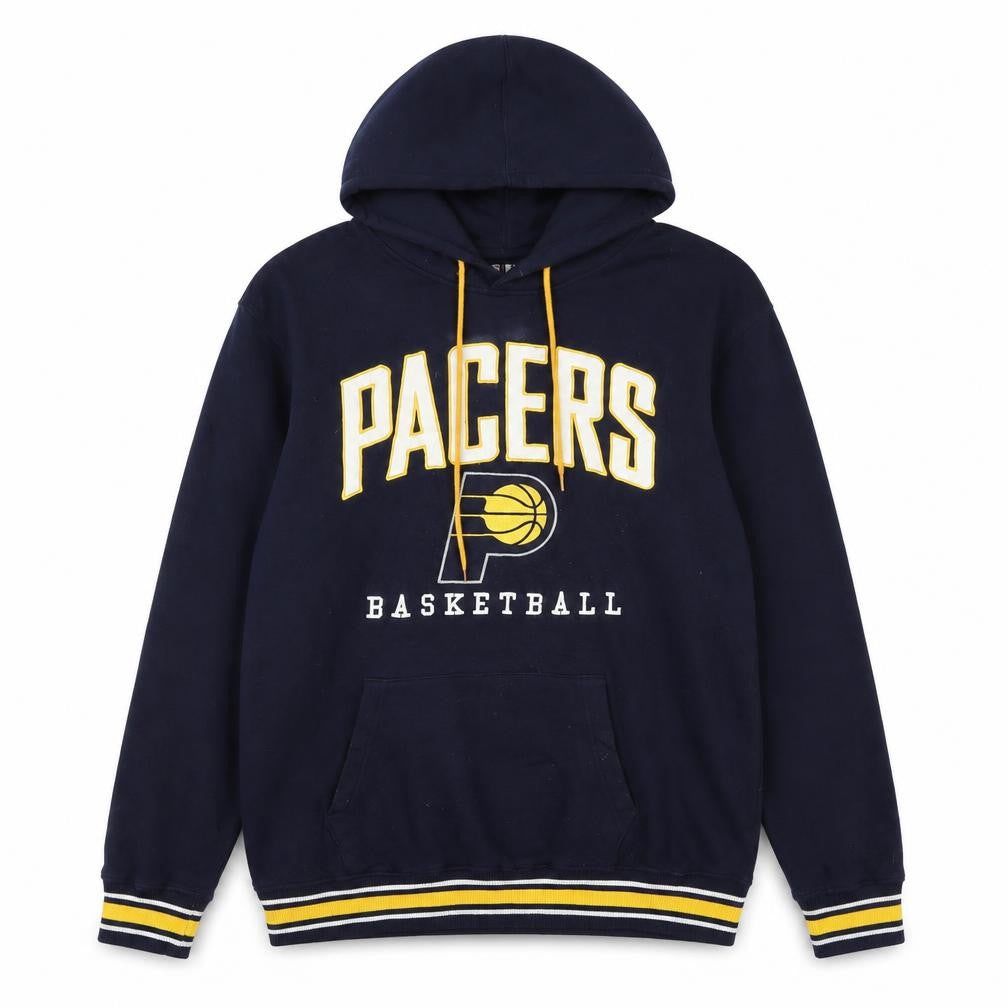 NBA Pacers Men’s Blue Pullover Hoodie Large Fleece Sportswear
