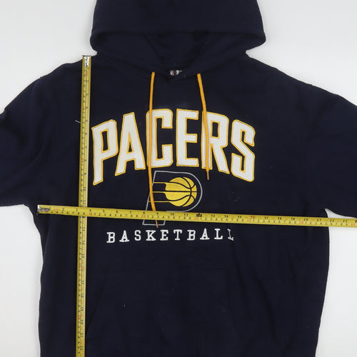 NBA Pacers Men’s Blue Pullover Hoodie Large Fleece Sportswear