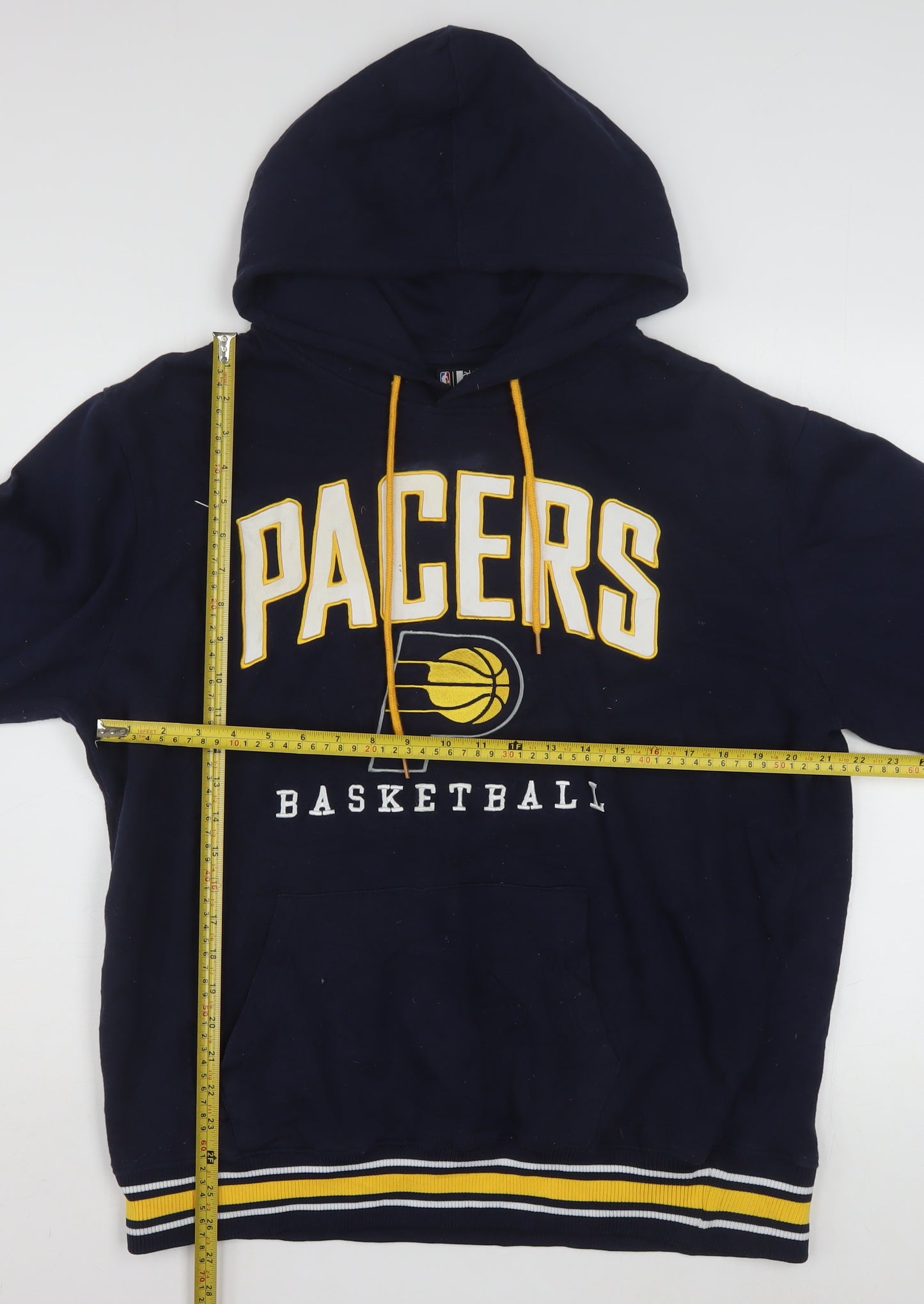 NBA Pacers Men’s Blue Pullover Hoodie Large Fleece Sportswear