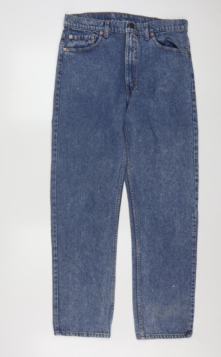 Levi Strauss & Co Men’s Blue 501 Straight Leg Denim Jeans W36 L32
