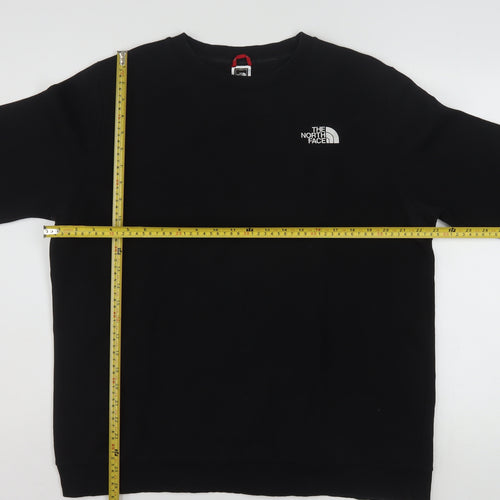 The North Face Womens Black XL Pullover Sweatshirt Crew Neck Fleece