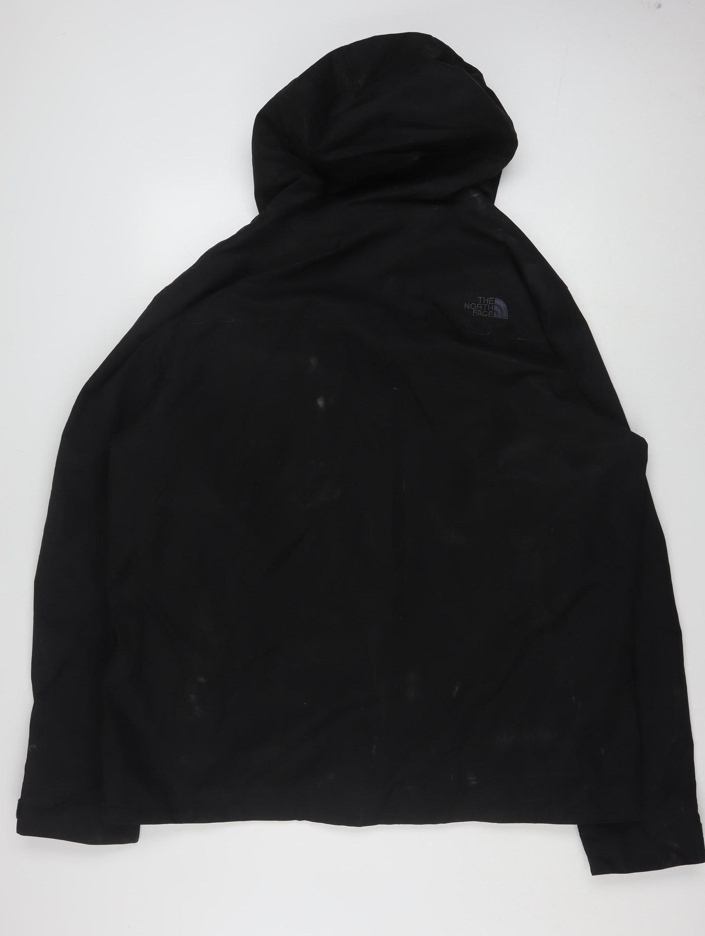 The North Face Men’s Black 2XL Waterproof Hooded Rain Jacket