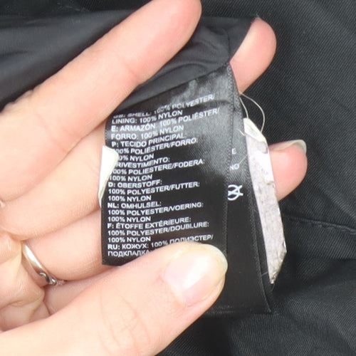 The North Face Men’s Black 2XL Waterproof Hooded Rain Jacket