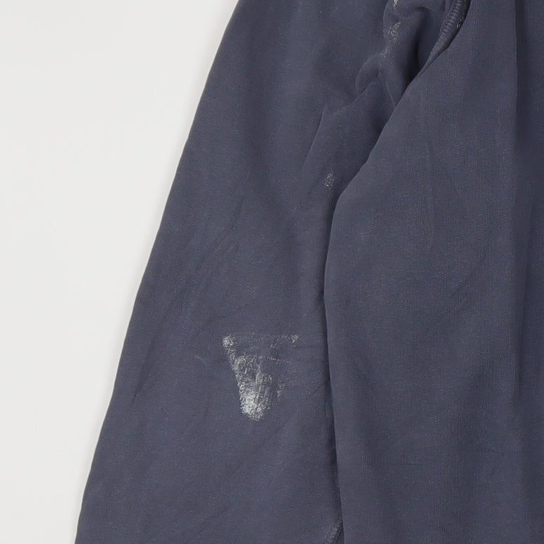 Diesel Men's Blue XL Pullover Sweatshirt Crew Neck Logo Cotton