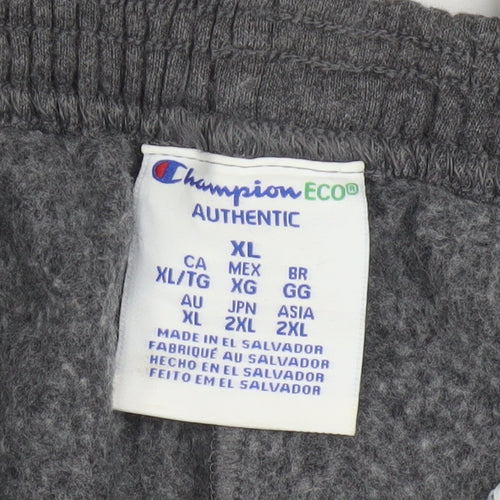 Champion Men's Grey XL Sweatpants Fleece Athletic Joggers