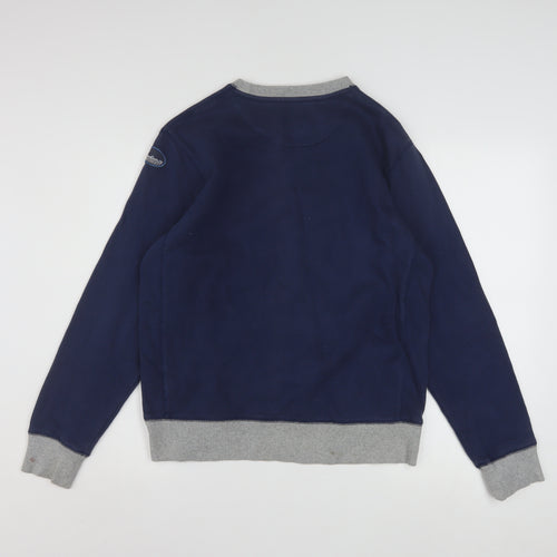 Nike Boys Navy Blue Sweatshirt XL 13-15 Years Crew Neck Cotton Blend