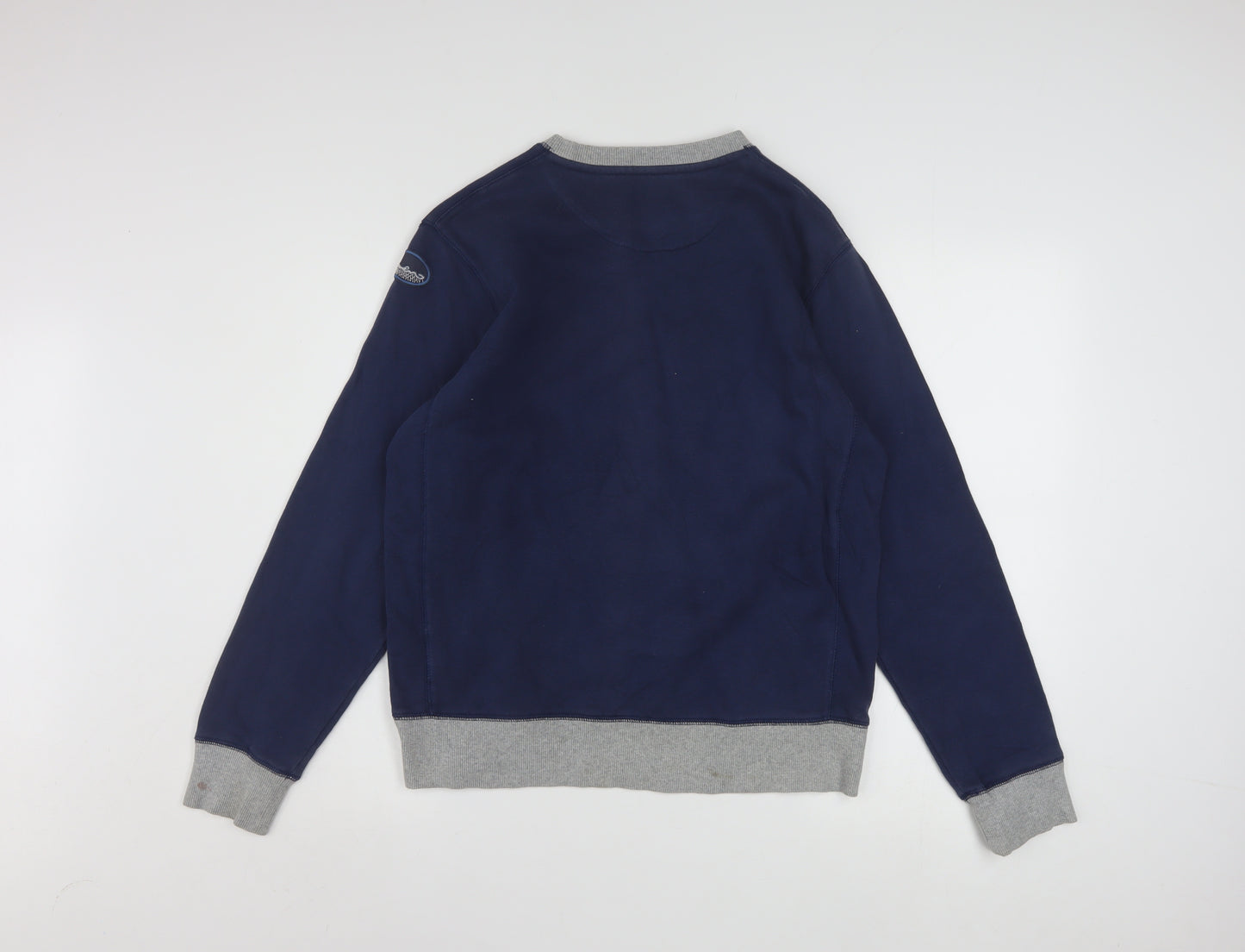 Nike Boys Navy Blue Sweatshirt XL 13-15 Years Crew Neck Cotton Blend