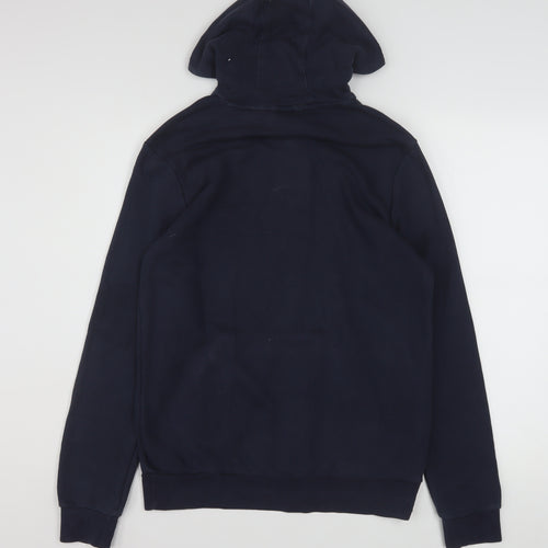 Adidas Boys Navy Adventure Pullover Hoodie XL 15-16 Years Cotton Blend