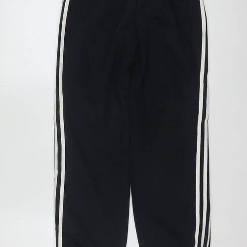 Adidas Women’s Black XS Jogger Trousers with Side Stripes