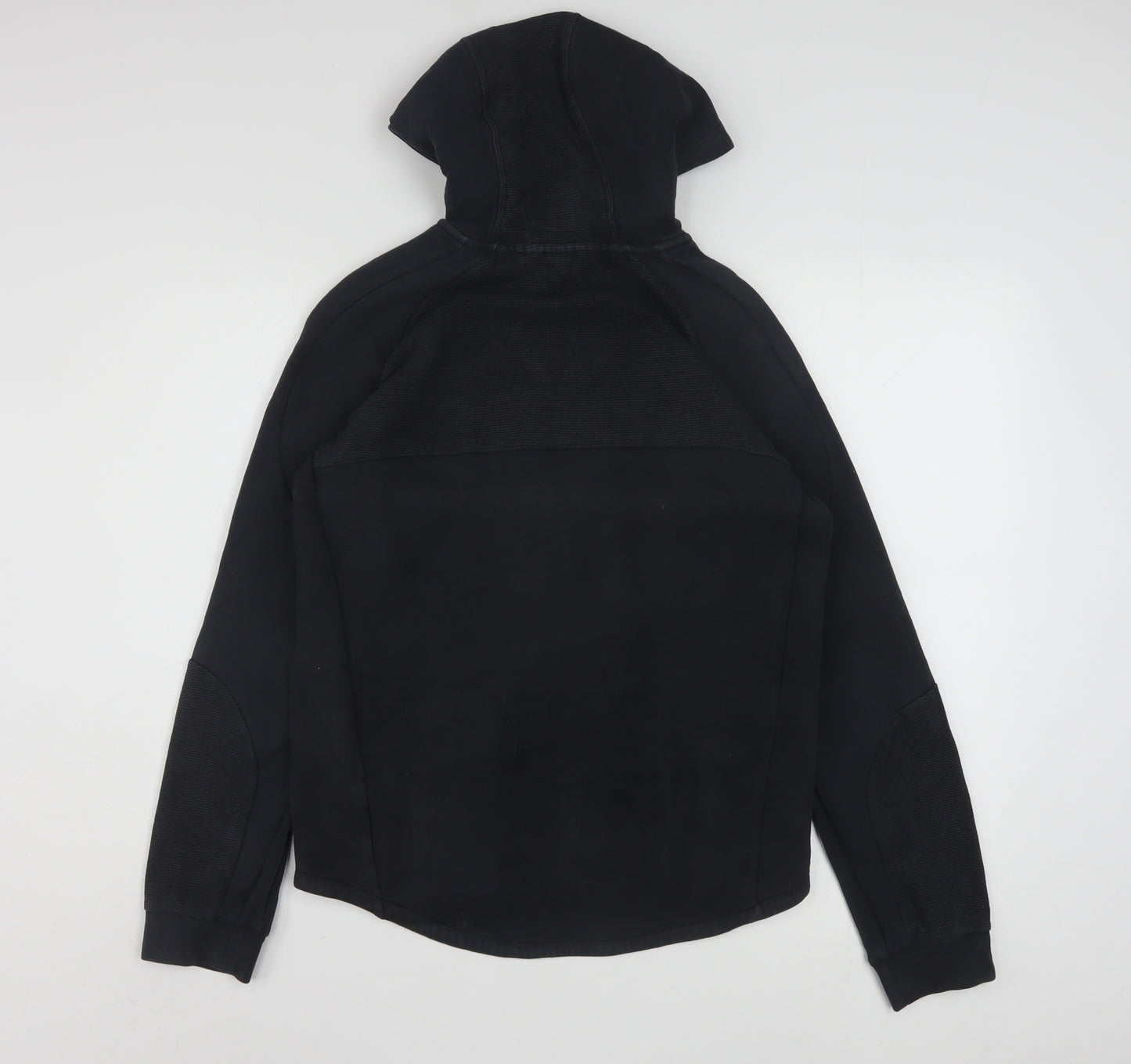 Puma Boys Black Full Zip Hoodie 15-16 Years Sports Logo Jacket