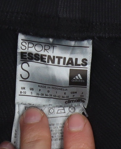 Adidas Women Black Jogger Trousers S Sport Essentials Climalite