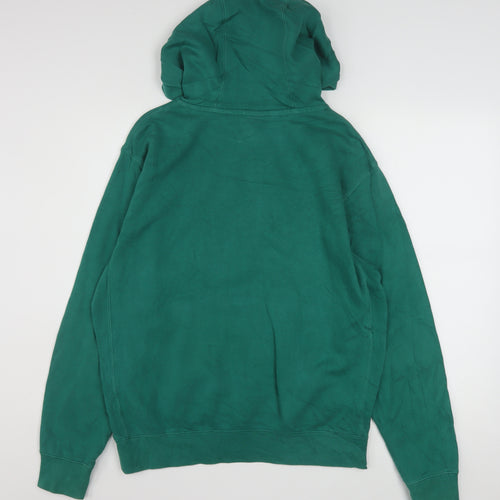 Nike Men's Green Pullover Hoodie Small Cotton Sportswear