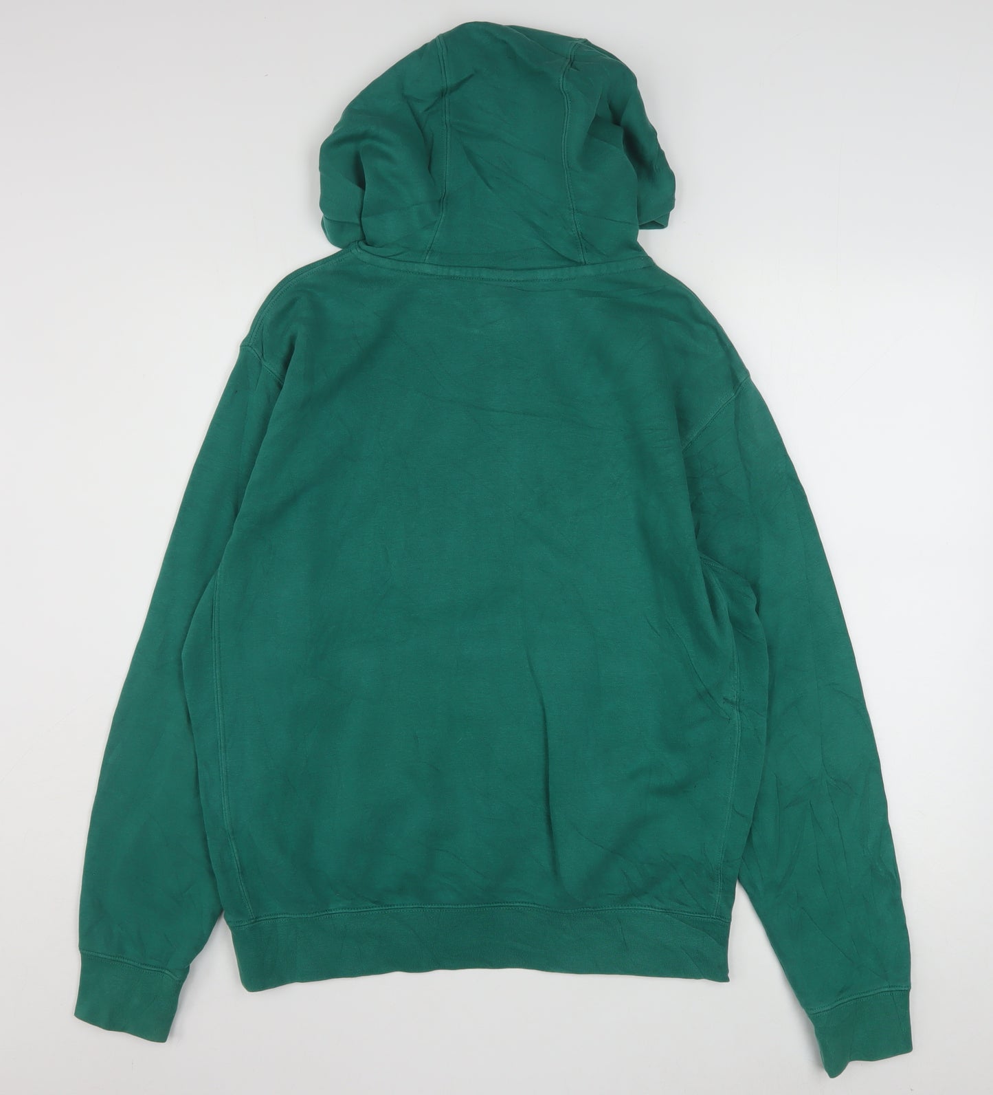 Nike Men's Green Pullover Hoodie Small Cotton Sportswear