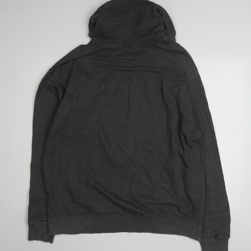 Champion Men's Black XL Pullover Hoodie with Logo Design