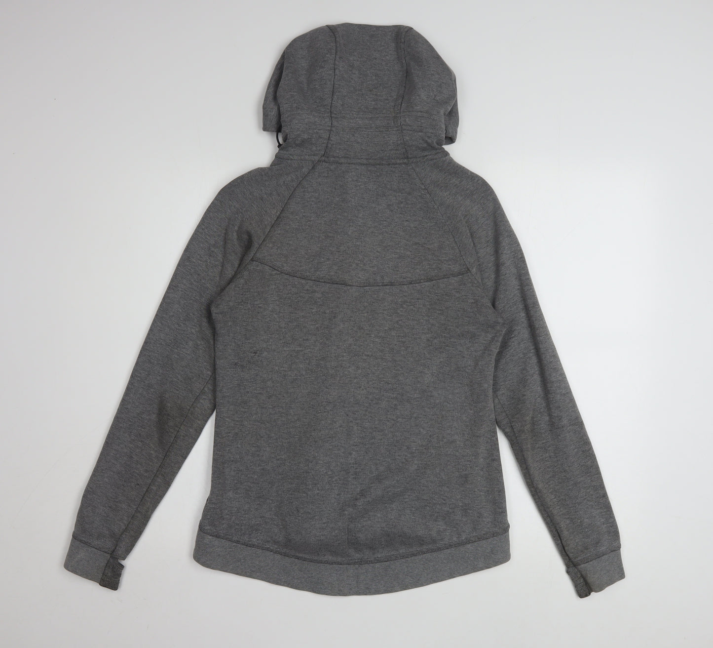 Nike Women’s Grey Full Zip Hoodie Small Hooded Sportswear