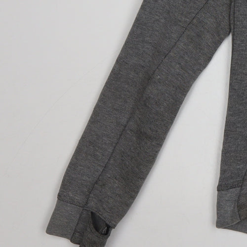 Nike Women’s Grey Full Zip Hoodie Small Hooded Sportswear