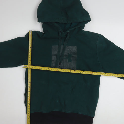 Under Armour Women’s Green XS Pullover Hoodie with Logo Print