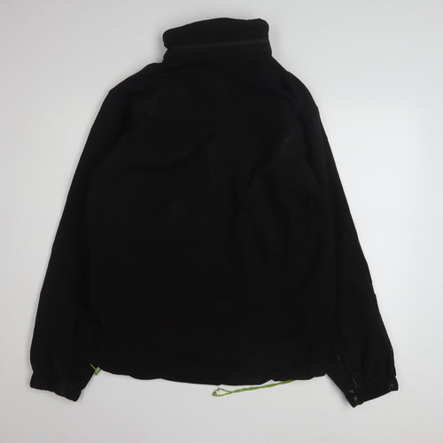 Kappa Men's Black XL Softshell Full Zip Jacket Windproof Waterproof