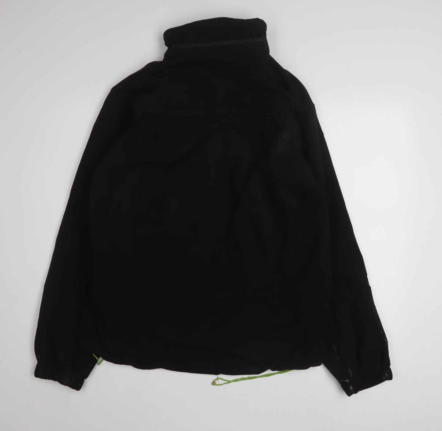 Kappa Men's Black XL Softshell Full Zip Jacket Windproof Waterproof