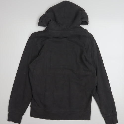 Levi's Men's Black Pullover Hoodie Small Logo Graphic Cotton