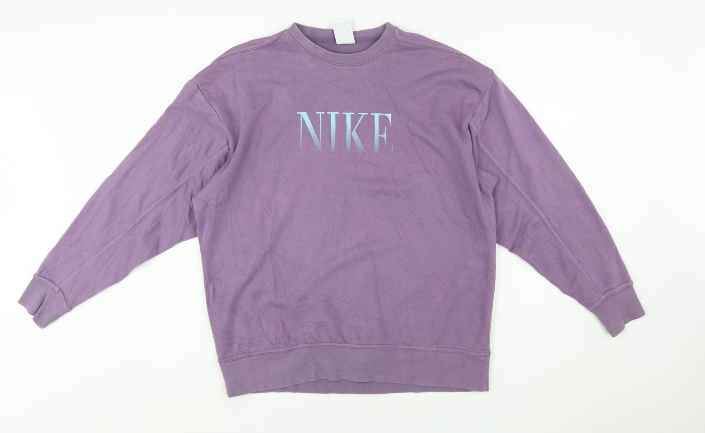 Nike Womens Purple Dri-Fit Pullover Sweatshirt Size S