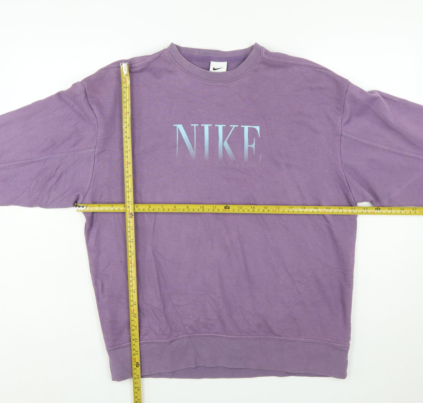 Nike Womens Purple Dri-Fit Pullover Sweatshirt Size S
