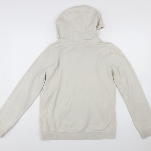 Nike Boys Beige Pullover Hoodie XL (158-170cm) Fleece Cotton Blend