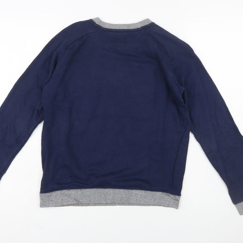 Penguin by Munsingwear Boys Blue Pullover Sweatshirt 14-15 Years Regular Fit