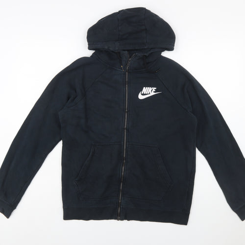 Nike Men's Black Full Zip Hoodie Size S Regular Fit
