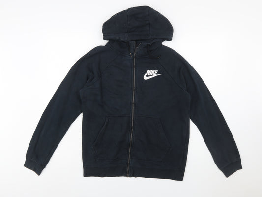 Nike Men's Black Full Zip Hoodie Size S Regular Fit