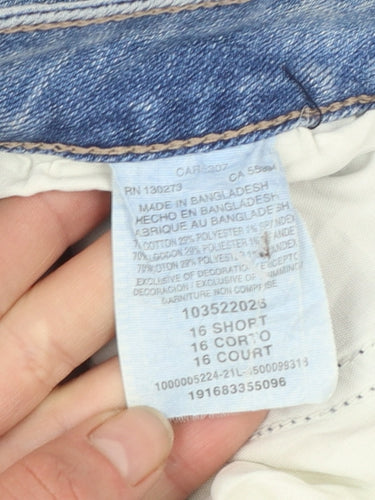 Lee Women’s Light Blue Straight Leg Mid Rise Jeans Size 16S