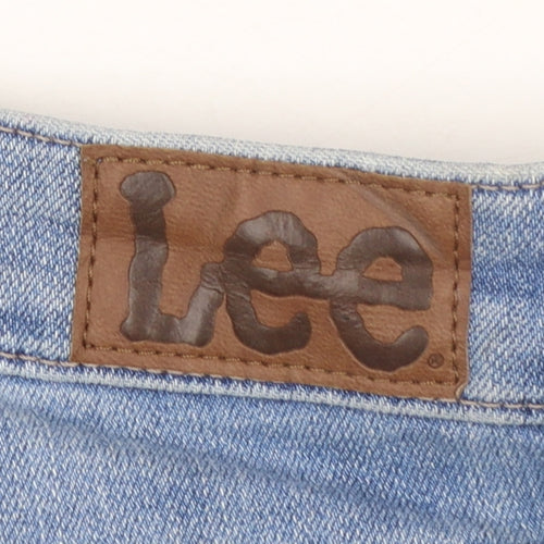 Lee Women’s Light Blue Straight Leg Mid Rise Jeans Size 16S