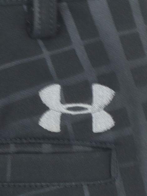 Under Armour Men’s Grey Check Chino Golf Trousers 32x30 Stretch