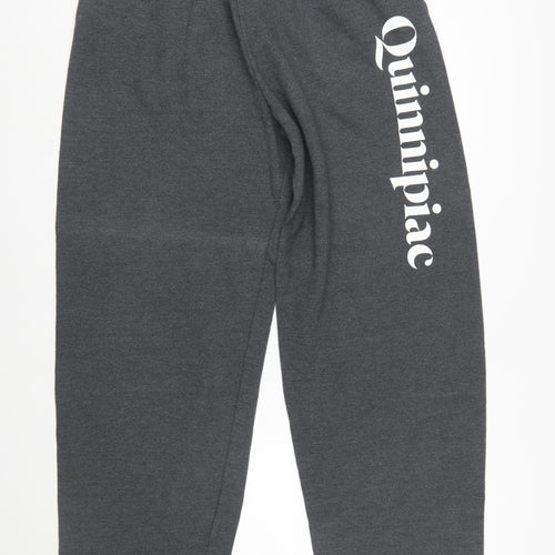 Champion Men's Grey XL Sweatpants with Quinnipiac Logo
