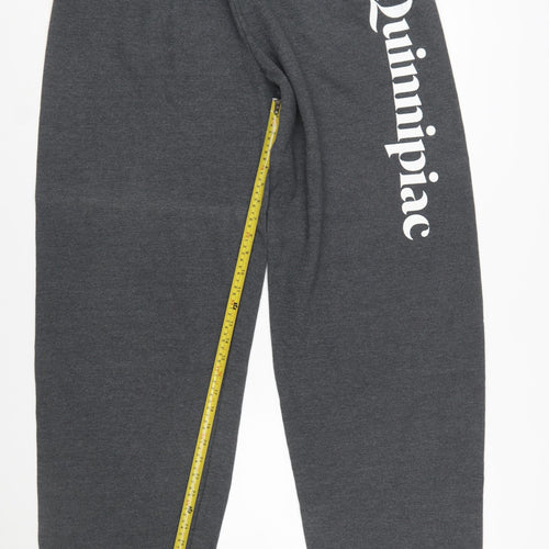 Champion Men's Grey XL Sweatpants with Quinnipiac Logo