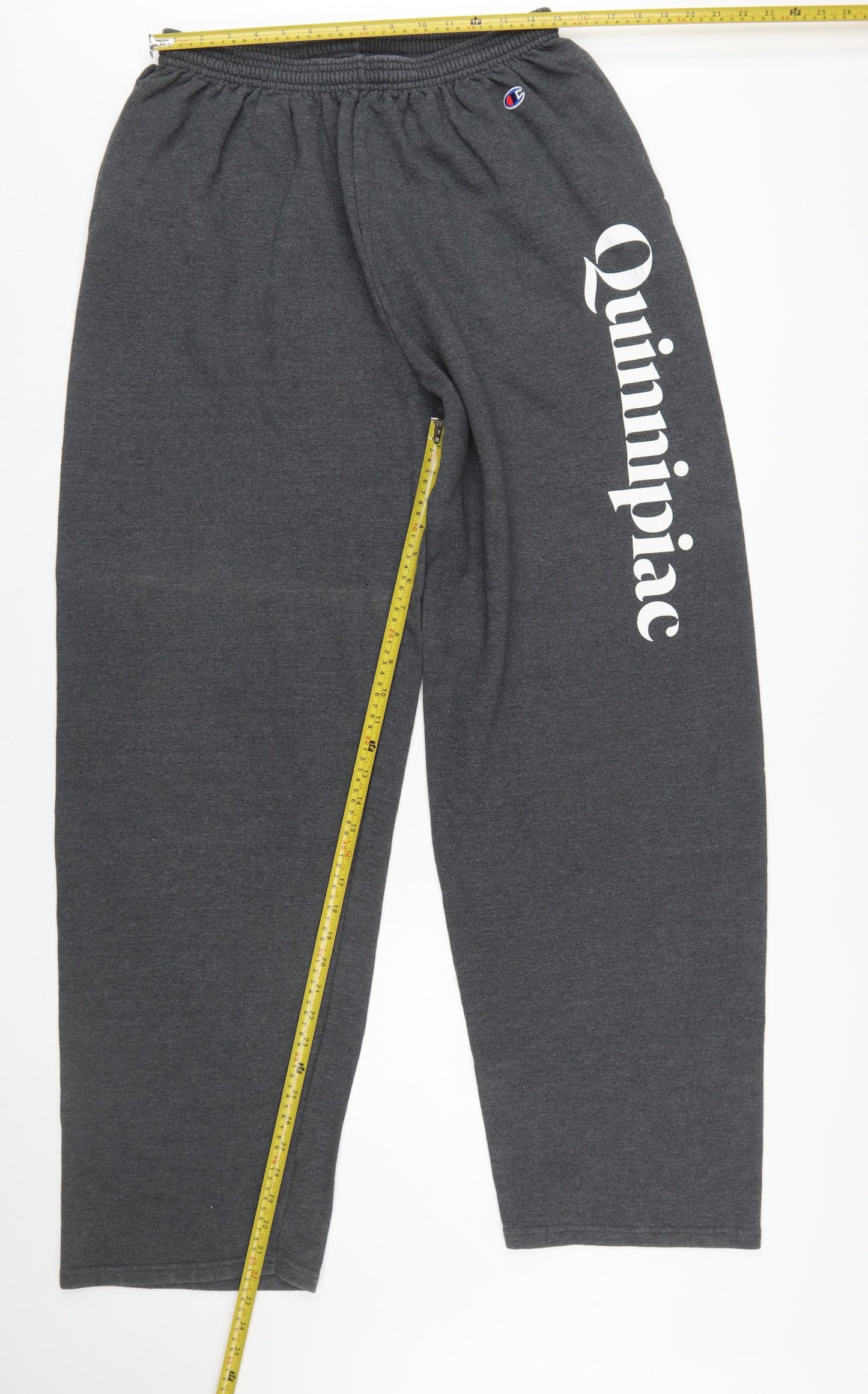 Champion Men's Grey XL Sweatpants with Quinnipiac Logo