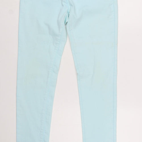 Easy Wear Women’s Blue Skinny Jeans Size 14 Regular Denim Stretch